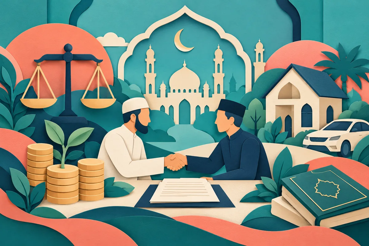 Ilustrasi topik kredit untuk artikel Kredit Syariah Tanpa Riba: Panduan Lengkap, Jenis, Keuntungan, Syarat Pengajuan, dan Tips Mengelola Kredit Syariah Agar Aman, Sesuai Prinsip Islam, dan Bebas dari Unsur Riba