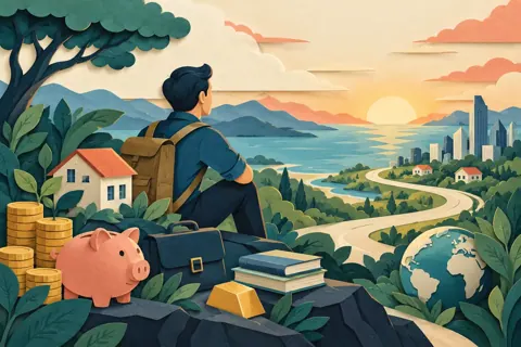 Ilustrasi topik aset untuk artikel Pengelolaan Aset Pribadi Jangka Panjang: Strategi Investasi, Diversifikasi, dan Perencanaan Keuangan untuk Meningkatkan Kekayaan, Mempertahankan Nilai Aset, dan Mencapai Kebebasan Finansial